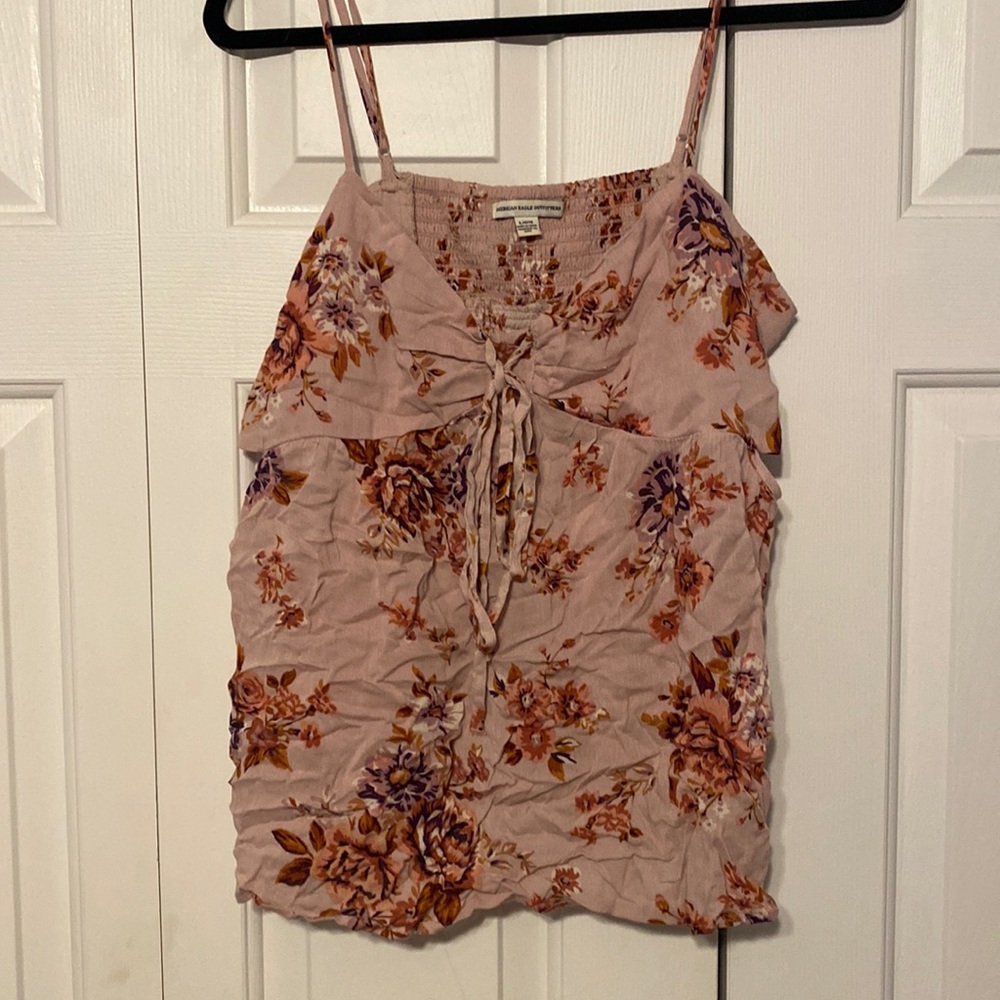 American eagle tank, cut out on sides
